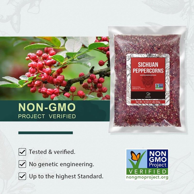 Soeos Sichuan Peppercorns 16oz - Image 5